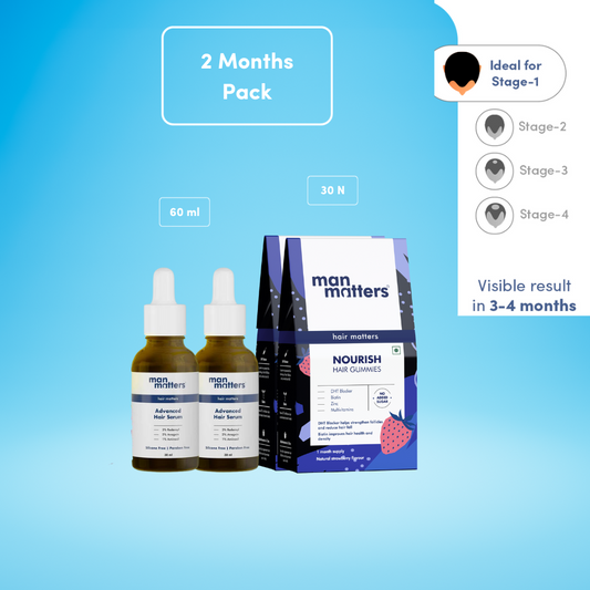 Stage 1 Hairfall Solution (2 Month Pack)