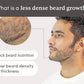 Less Dense Beard Solution