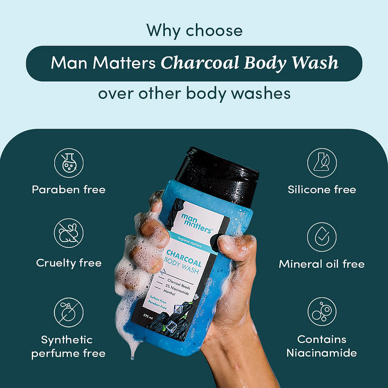 Charcoal Body Wash (250 ml)