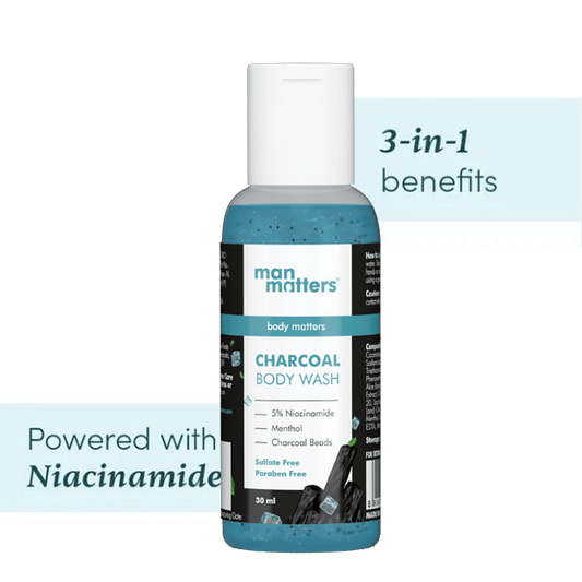 Charcoal Body Wash Mini (30 ml)